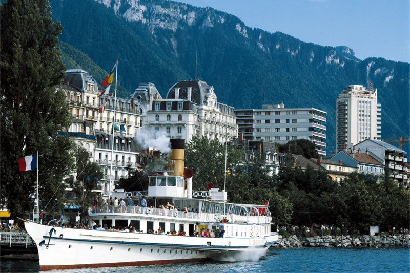 Montreux lakeside
